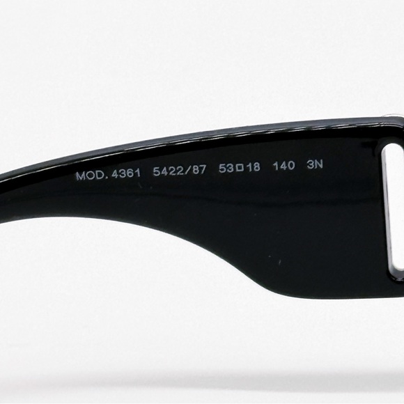 NEW VERSACE VE4361 5422/87 UNISEX VERSACE MEDUSA SUNGLASSES BLACK VE4361 542287 - Picture 9 of 11